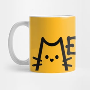 Meow Outline Mug